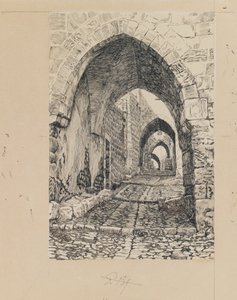 Via Dolorosa, Jérusalem (illustration de La Vie de Notre Seigneur Jésus-Christ) - James Jacques Joseph Tissot