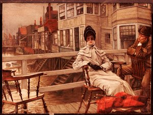 En attendant le bateau à Greenwich - James Jacques Joseph Tissot