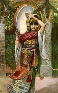 La fille de Jephté par J James Tissot - Bible - James Jacques Joseph after Tissot