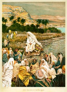 Jésus enseignant sur le rivage - Saint Marc - Bible