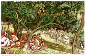 Nathanaël sous le figuier - Saint Jean, Bible - James Jacques Joseph after Tissot
