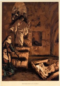 Résurrection de Lazare - Saint Jean - Bible - James Jacques Joseph after Tissot