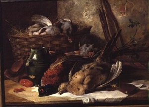 Nature morte avec gibier