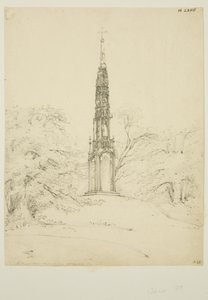 Bristol High Cross dans les jardins de Stourhead, 25 mai 1819 - James Johnson