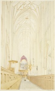 Nef de St Mary Redcliffe, regardant vers l