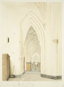 Aile nord de St Mary Redcliffe, vue vers l