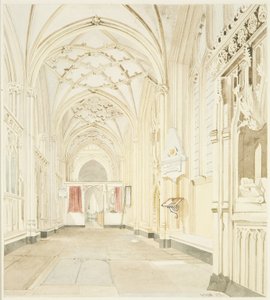 Aile nord de St Mary Redcliffe, vue vers l