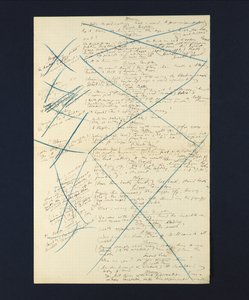 Manuscrit autographe de l