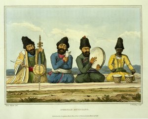 Musiciens persans, de 