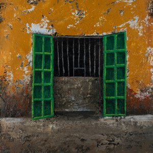 Entrée rustique verte - James Kamande