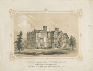 Bushbury - Moseley Old Hall : lithographie, nd [?18e siècle] - James Kellaway Colling
