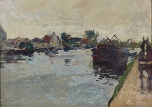 Le chemin de halage - James Kerr Lawson