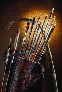 Armes, flèches et arc, sont des reliques du siège infructueux des Turcs à Vienne