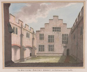 Château de Herstmonceux, East Sussex : La cour du garde-manger du majordome - James Lambert  of Lewes