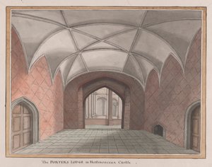 Château de Herstmonceux, East Sussex : La Loge du Portier - James Lambert  of Lewes
