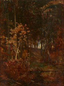 Un chemin boisé - James Lawton Wingate