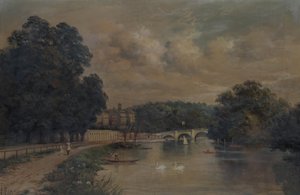 Pont de Richmond depuis Cholmondeley Walk