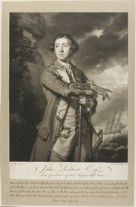 Portrait de John Lockhart, Esquire - James MacArdell