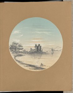 [Ruines sur le rivage]