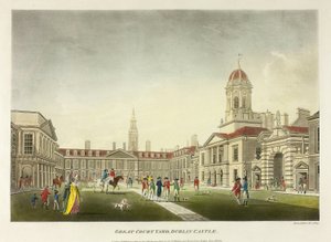 Grand Cour, Château de Dublin - James Malton