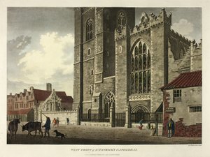 Façade ouest de la cathédrale Saint-Patrick - James Malton