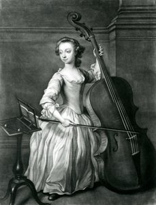 Portrait de Benjamin Hallett (mezzotinte) - James McArdell