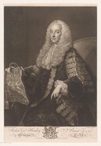 Portrait de Robert Henley - James McArdell