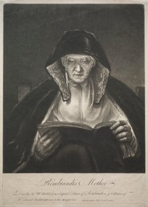 La Mère de Rembrandt - James McArdell
