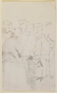 Un groupe de figures autour d