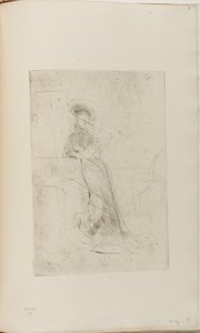 Une dame à une fenêtre - James Abbott McNeill Whistler