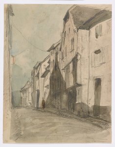 Une rue à Saverne - James Abbott McNeill Whistler