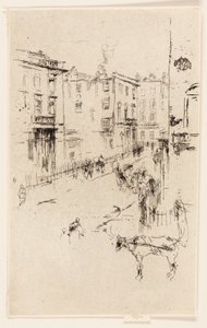 Rue Alderney - James Abbott McNeill Whistler