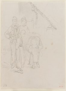 Un artiste dessinant - James Abbott McNeill Whistler