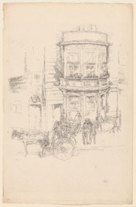 Arrière du Théâtre Gaiety - James Abbott McNeill Whistler