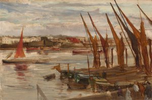 Battersea Reach - James Abbott McNeill Whistler