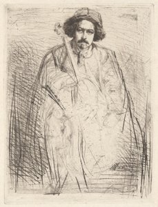 Becquet (Le Violoniste) - James Abbott McNeill Whistler
