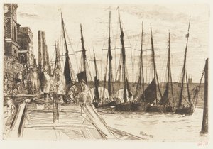 Billingsgate - James Abbott McNeill Whistler