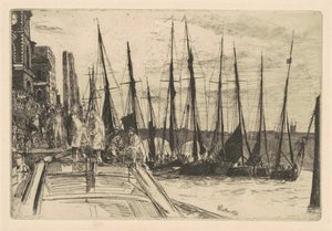 Billingsgate - James Abbott McNeill Whistler