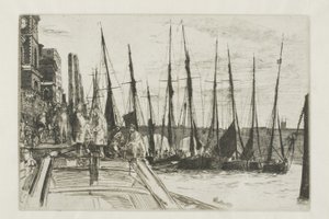 Billingsgate - James Abbott McNeill Whistler