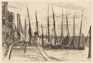 Billingsgate - James Abbott McNeill Whistler