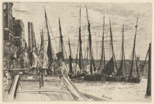 Billingsgate - James Abbott McNeill Whistler