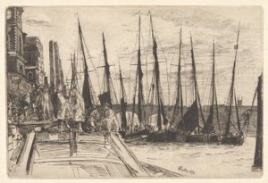 Billingsgate - James Abbott McNeill Whistler