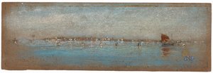 Bleu et Argent—Les Îles, Venise - James Abbott McNeill Whistler