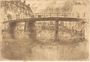 Pont, Amsterdam - James Abbott McNeill Whistler