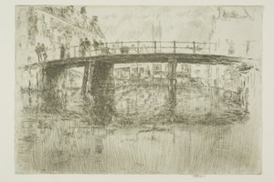 Pont, Amsterdam - James Abbott McNeill Whistler