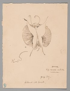 Papillon (recto) ; Fragment de papillon (verso) - James McNeill Whistler
