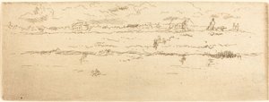 Canal, Ostende - James Abbott McNeill Whistler