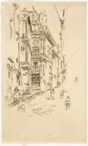 Chancellerie, Loches - James McNeill Whistler