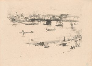 Pont ferroviaire de Charing Cross - James Abbott McNeill Whistler