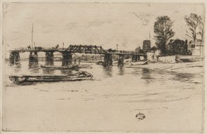 Chelsea - James Abbott McNeill Whistler